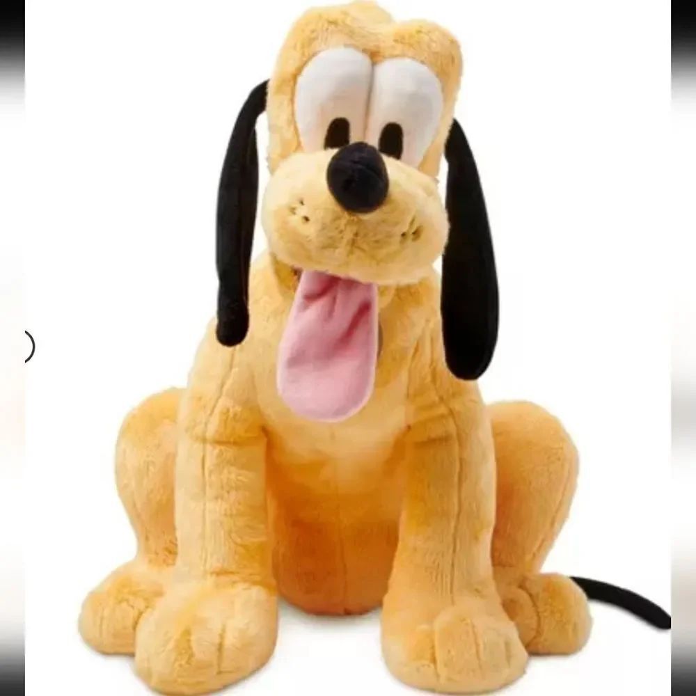 BRAND NEW DISNEY STORE OFFICIAL PLUTO MEDIUM SOFT PLUSH TOY